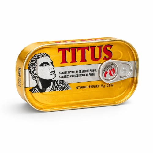 Titus Spicy Sardines in Oil – Bold & Flavorful Ready-to-Eat Fish