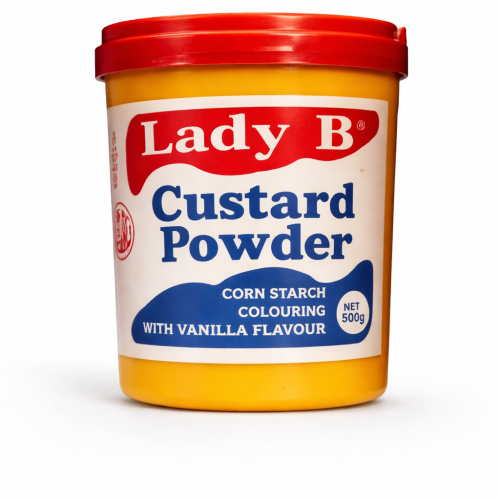 Custard Powder with Vanilla Flavor – Smooth Corn Starch Dessert Mix 500g