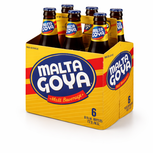 Malt Beverage – 6 Pack Glass Bottles (12 FL OZ Each)
