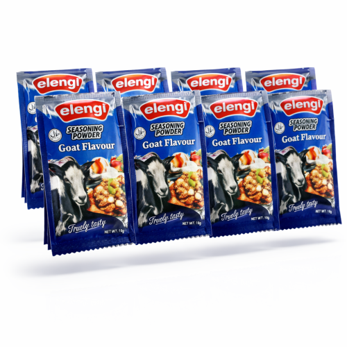 Goat Flavour Seasoning Powder Sachets – Pack of 10 (10 g Each)