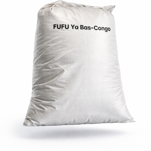 Bas Congo Fufu Flour – Traditional Cassava Blend 5 kg Bulk Pack