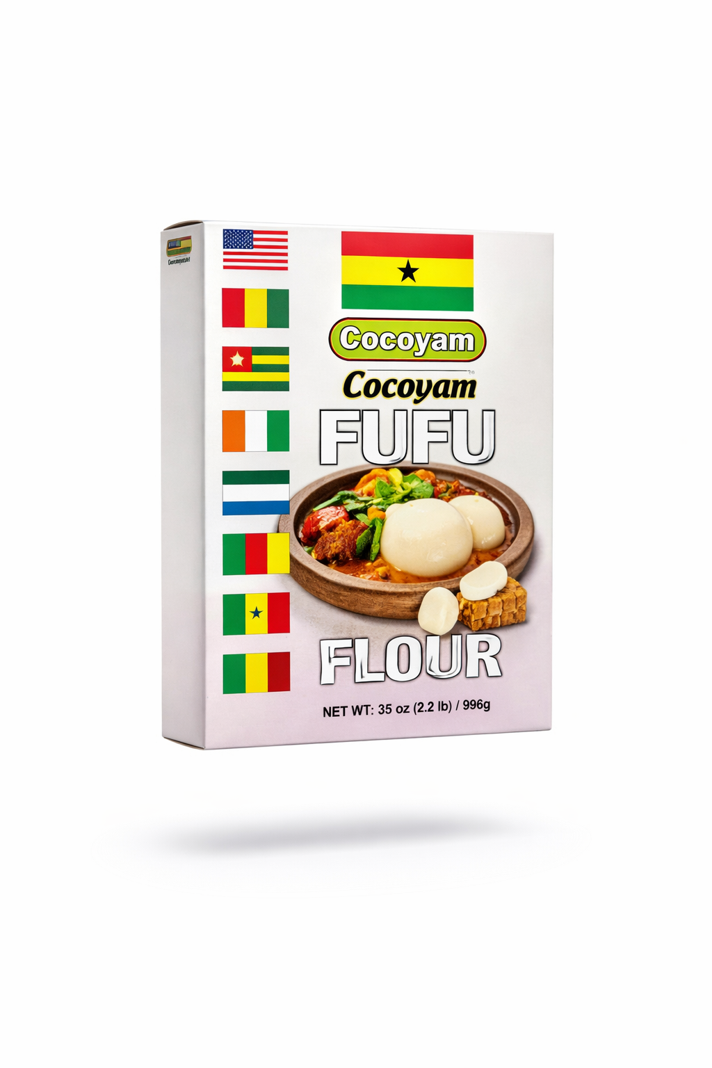 Cocoyam Fufu Flour – Smooth Traditional Swallow Mix (24 oz / 680g)