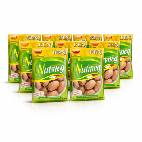 Nutmeg Spice Sachets Pack of 9 (5g Each) – Premium Aromatic Ground Nutmeg