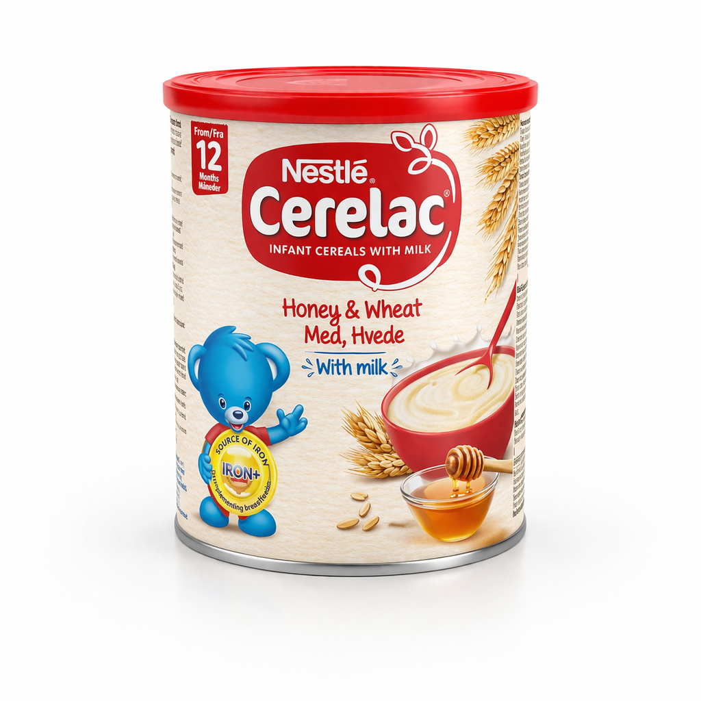 Nestle Cerelac Infant Cereal with Milk – 400g (Honey & Wheat Blend)