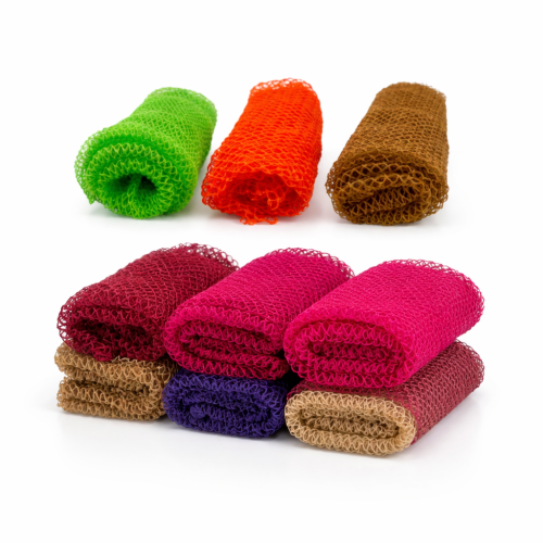 African Exfoliating Net Sponge (Sapo) – Deep Cleansing Bath & Shower Mesh