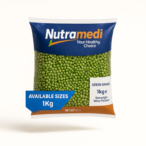 Green Grand Polished Green Grams – Premium 500g Nutrameal