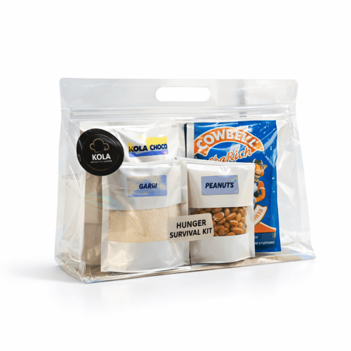 ood Pack – Hunger Survival Kit with Milk Powder, Sugar Cubes, Garri & Peanuts