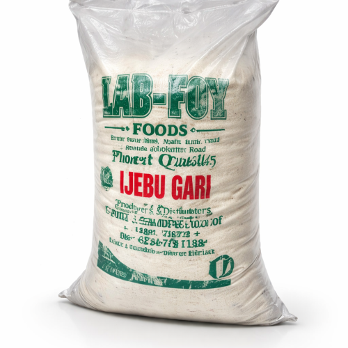 IJEBU Gari (Finely Fermented Cassava Granules) – 50 lbs Bulk Pack