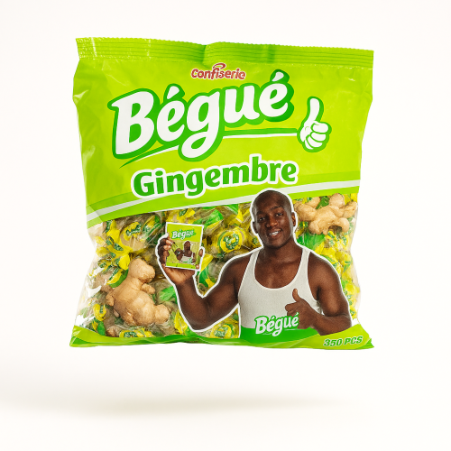 Begue Gingembre Candy – Natural Ginger Flavor, Refreshing & Soothing
