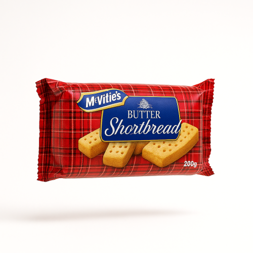 McVities Butter Shortbread Biscuits – Rich & Crumbly Texture