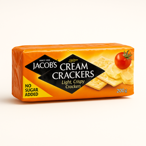Original Cream Crackers – Light, Crispy, and Versatile Biscuits