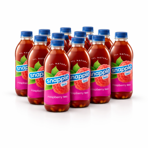Raspberry Iced Tea – Ready-to-Drink Bottles (Pack of 12)