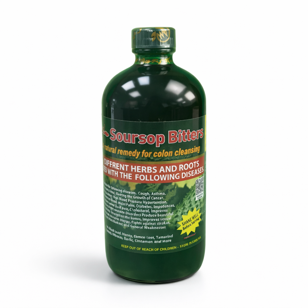 Amenazel Soursop Herbal Bitters Tonic – Natural Botanical Wellness Drink