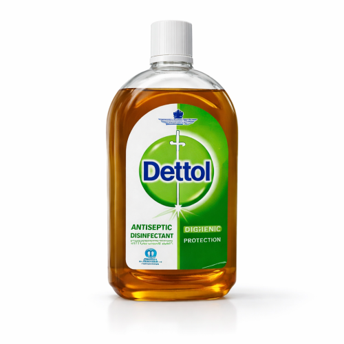 Dettol Antiseptic Disinfectant Liquid 500mL – Multi-Purpose Hygiene & Surface Protection