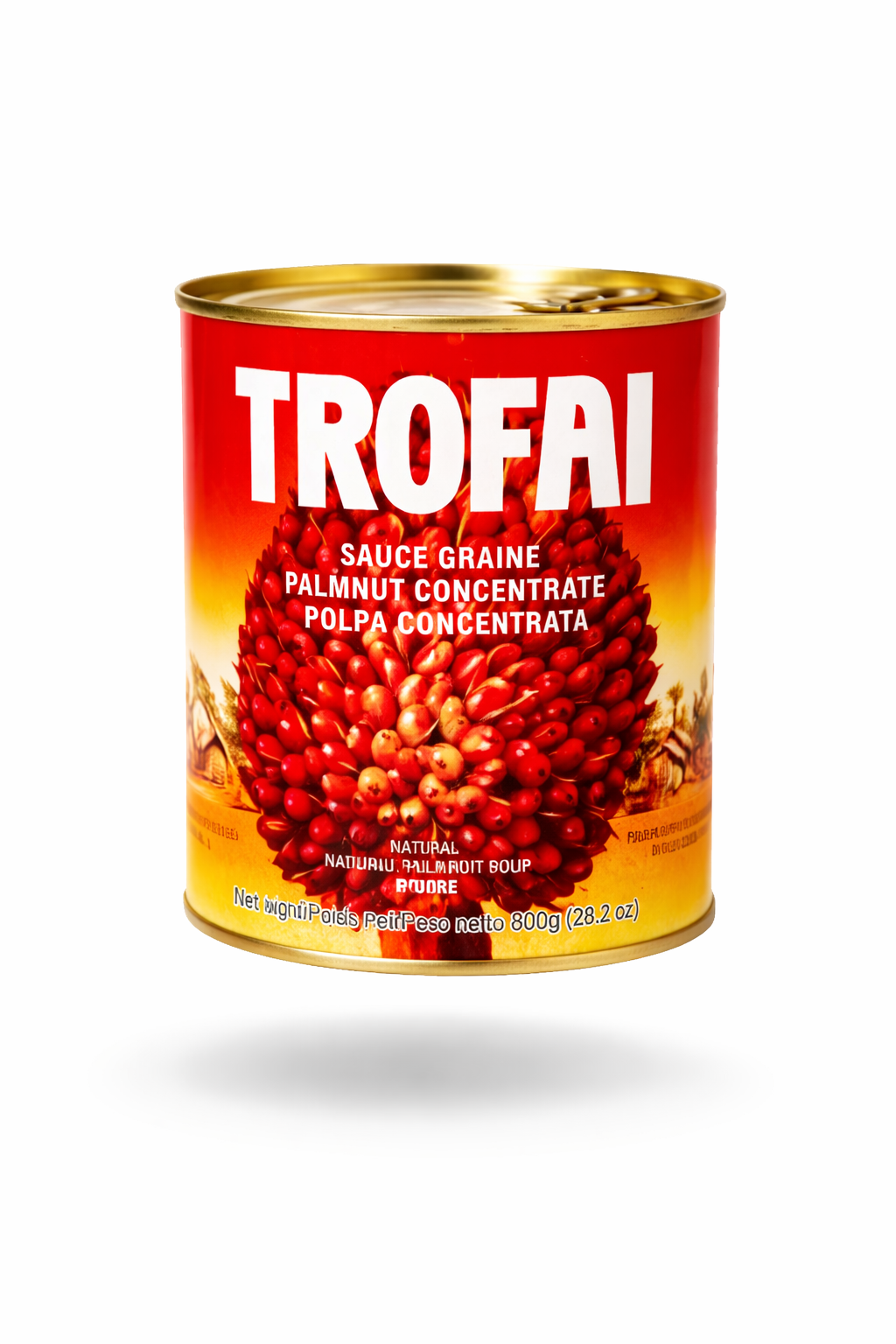 Trofai Palm nut Traditional Sauce Graine Cooking Base (800g / 28.2 oz)