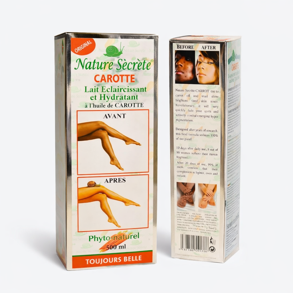Carrot Infused Brightening Body Lotion – Hydrating & Skin Tone Enhancing Care