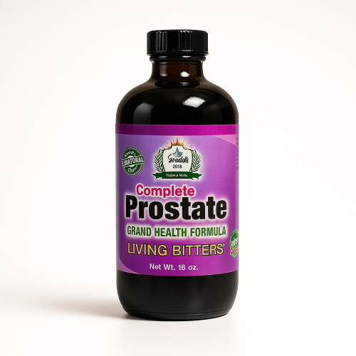 Prostate Herbal Living Bitters – Traditional Botanical Wellness Drink