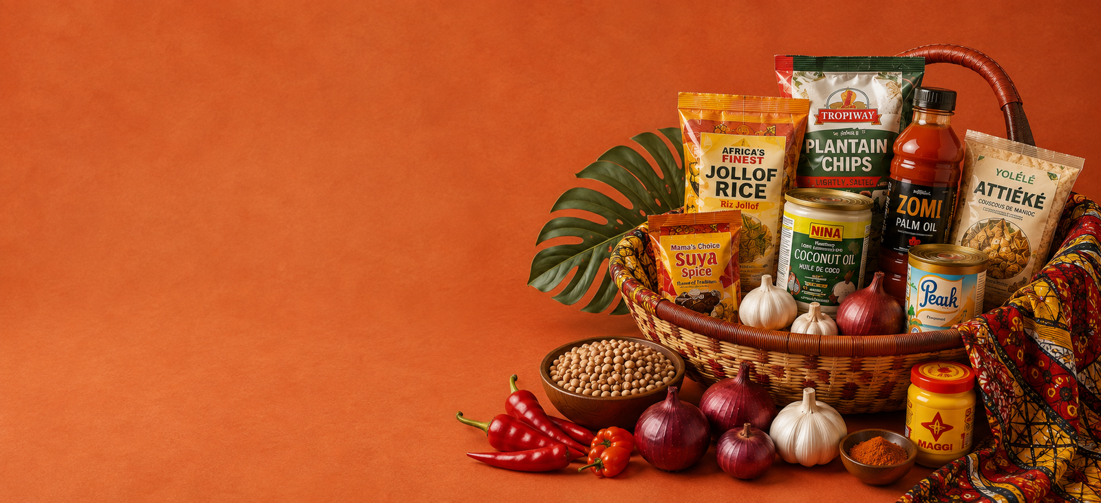 African groceries and pantry essentials from Magache